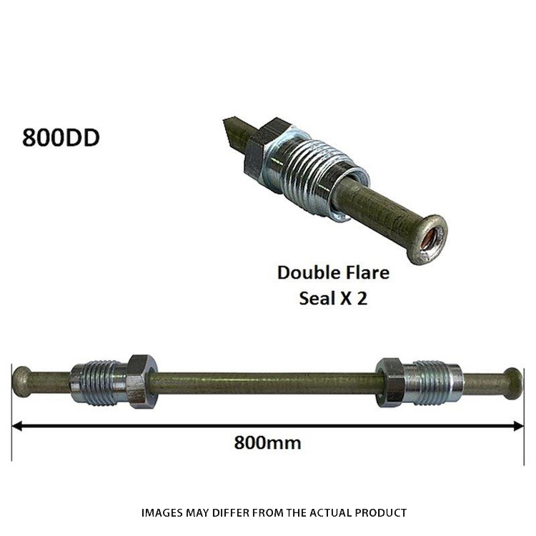 BRAKE PIPE 800MM DOUBLE FLARE