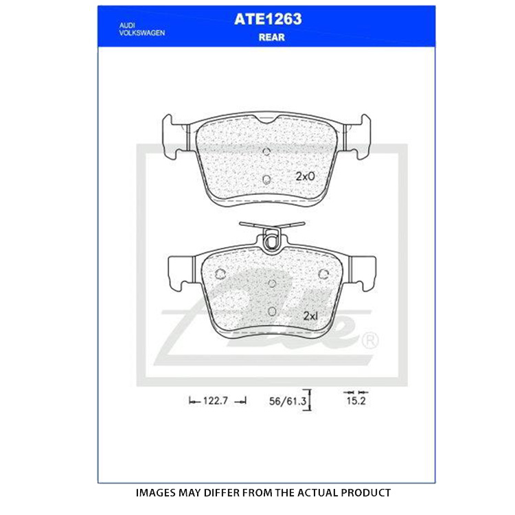 ATE/PADS RR AUDI A3