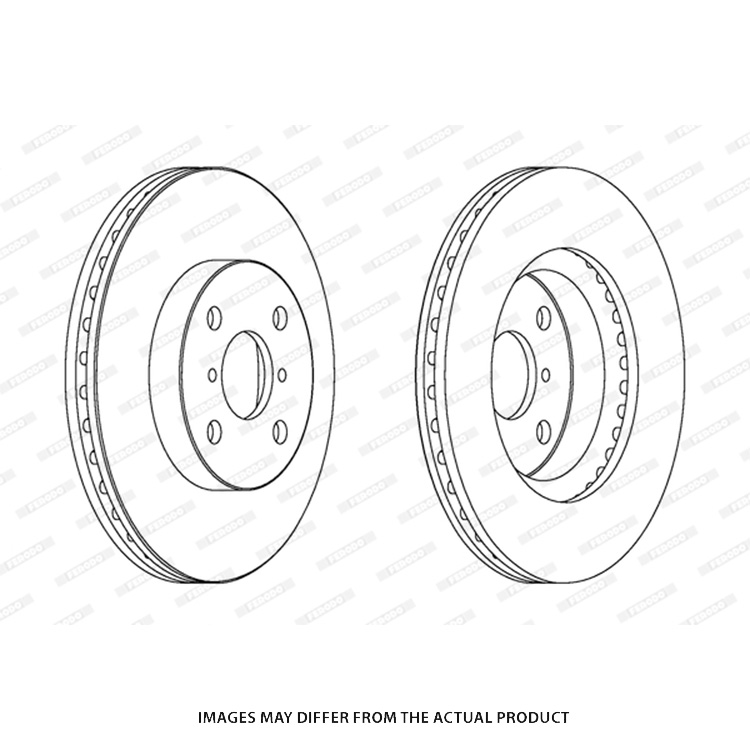 BRAKE DISC VEN FRONT TOYOTA