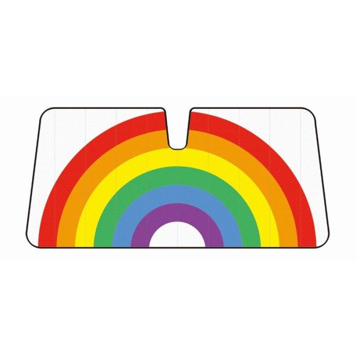 AUTOGEAR SUN SHADE RAINBOW CAR