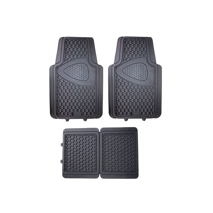 A/GEAR MAT RUBBER 4PC BLK