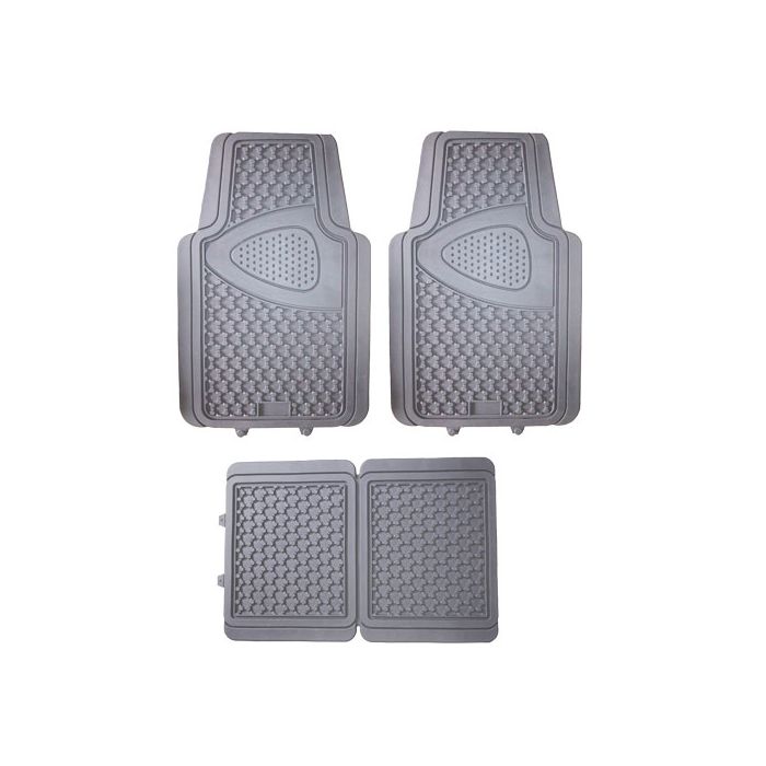 A/GEAR MAT RUBBER 3PC GREY
