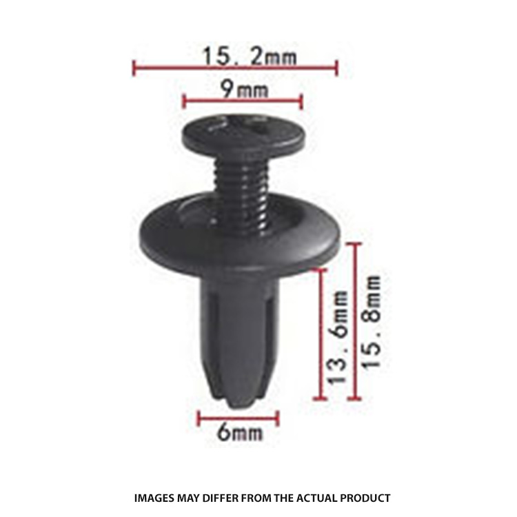 CLIP PUSH TYPE HON NISS 5PK