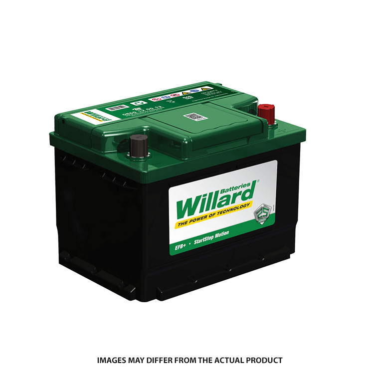 WILLARD BATTERY FULLY SEALED