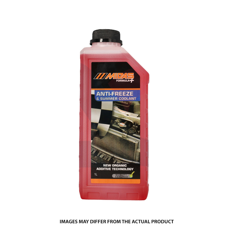 MIDAS ANTIFREEZE 1L RED