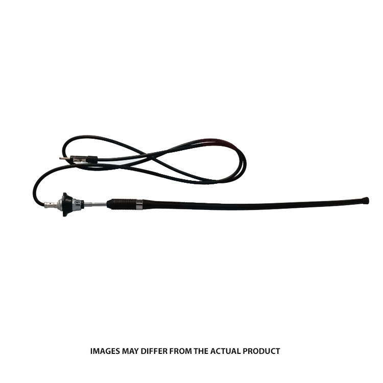 AUTOGEAR AERIAL RUBBER BLACK