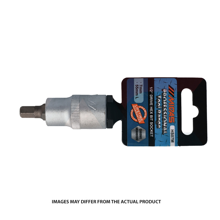 MIDAS SOCKET 7MM HEX