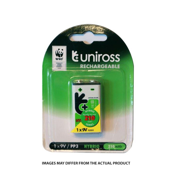 UNICROSS 9V PP3 BATTERY