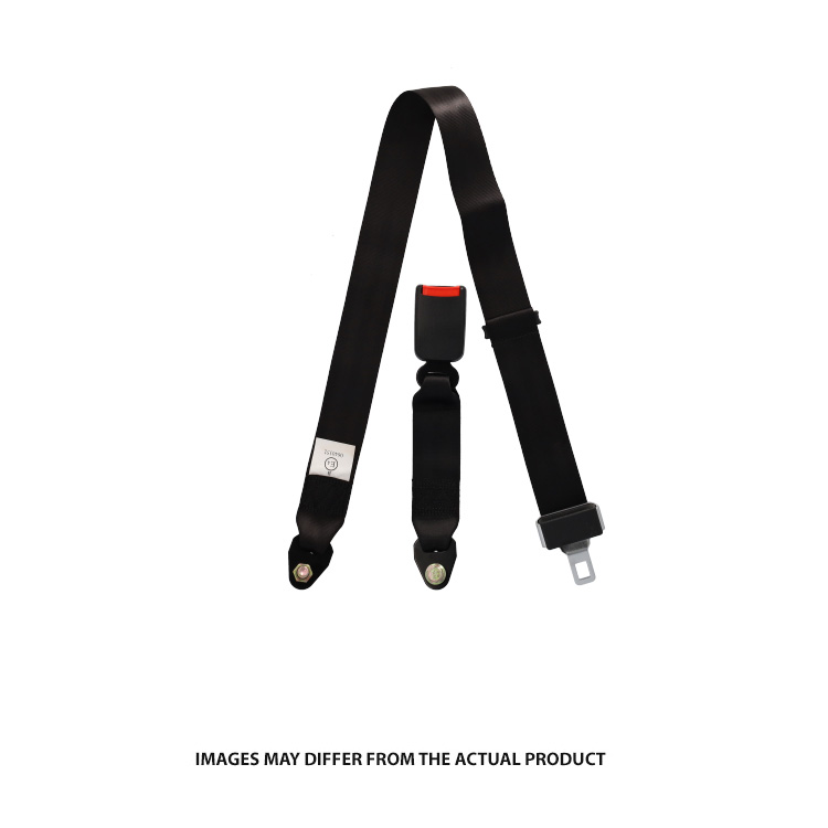 3 Point Retractable Seat Belt (Black) For Jeep & Universal Fit | CS3-Jeep