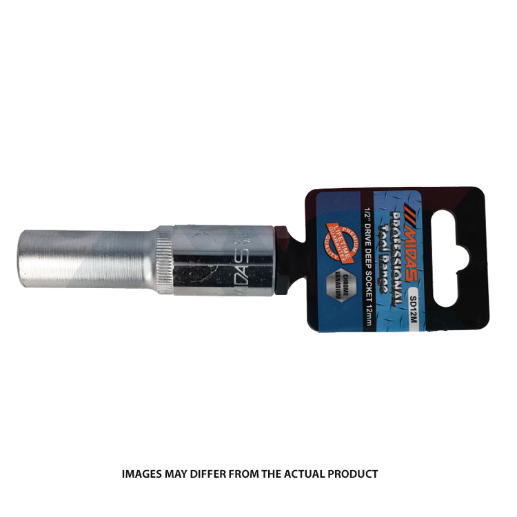 MIDAS DEEP SOCKET 12 MM