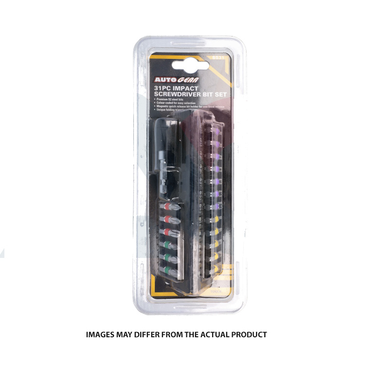 AUTOGEAR FOLDING BIT SET 31PC