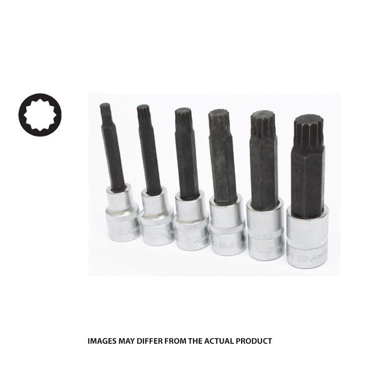AMPRO SOCKET SPLINE BIT M12