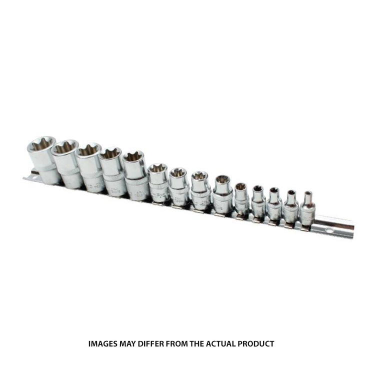 AMPRO SOCKET SET 14PC STAR
