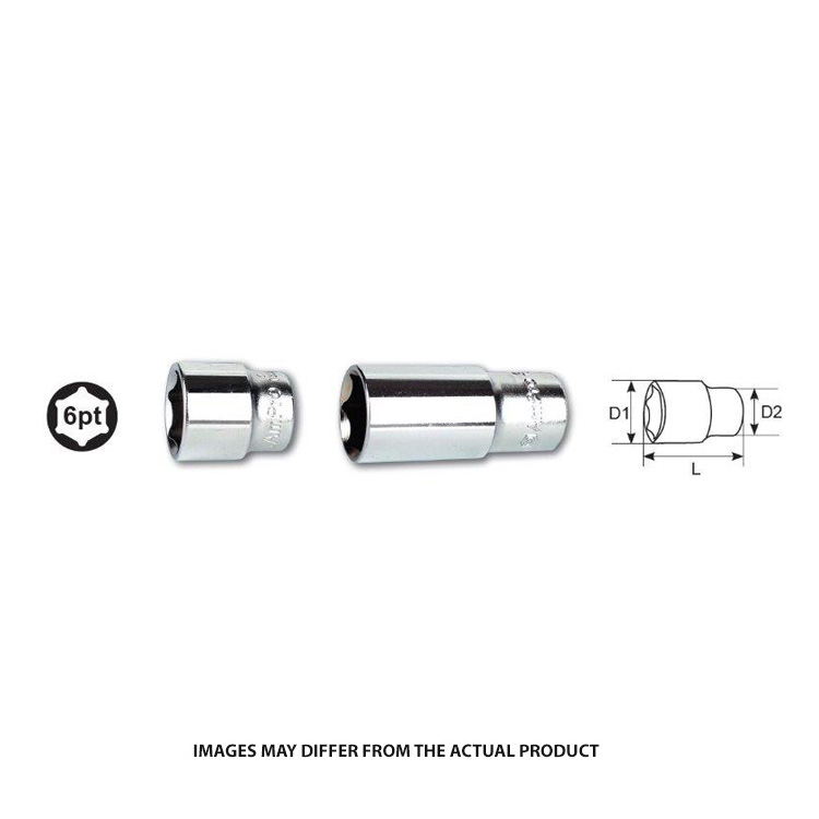 AMPRO SOCKET 12MM 3/8DR DEEP