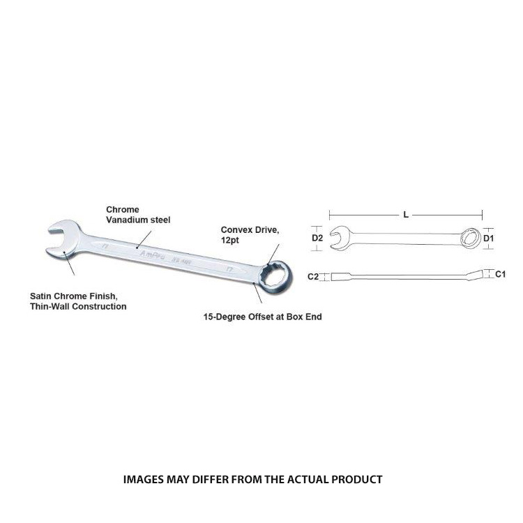 AMPRO WRENCH COMB 16MM