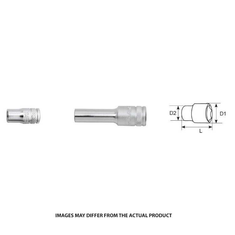 AMPRO SOCKET 8MM 1/4DR DEEP