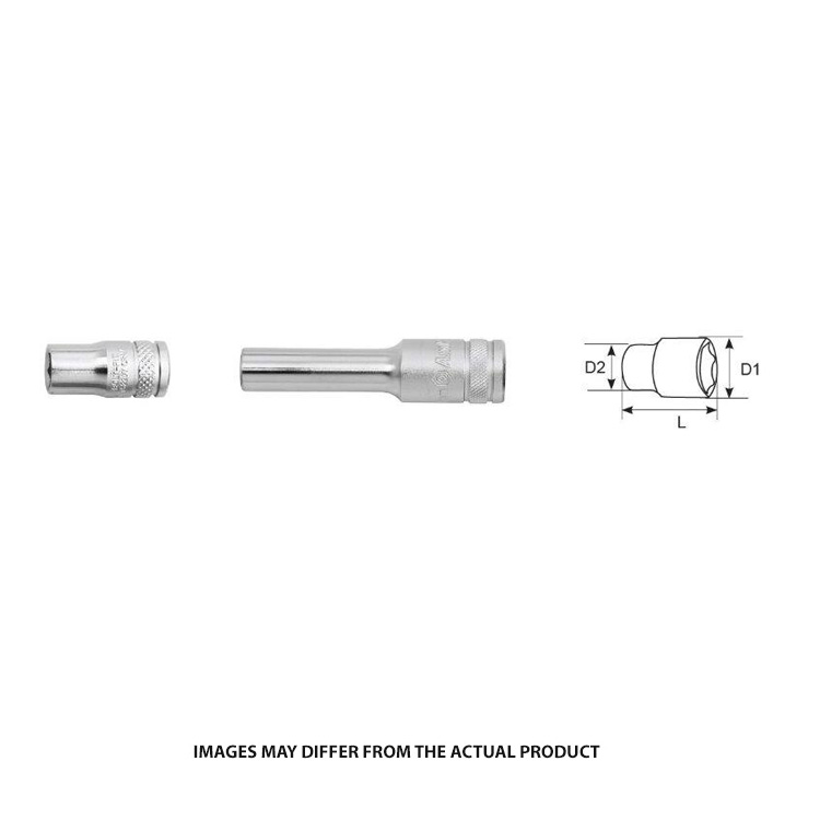 AMPRO SOCKET 8MM 3/8DR DEEP