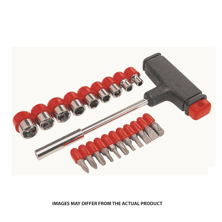AUTOGEAR TOOL KIT 21PC T-HANDL