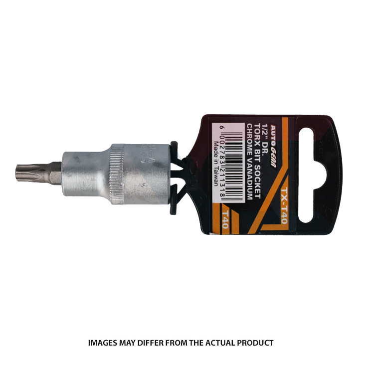 AUTOGEAR SOCKET TORX MALE T40