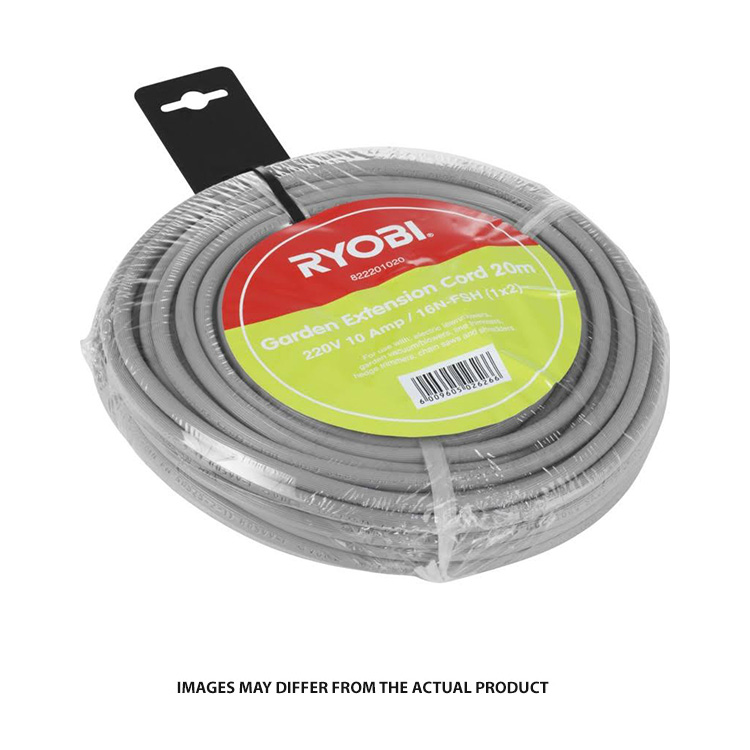 RYOBI EXT CORD 20M