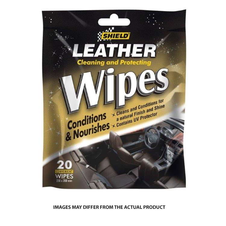 SHIELD WIPES LEATHER CARE