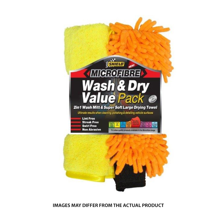 SHIELD MICROFIBRE WAS N DRY