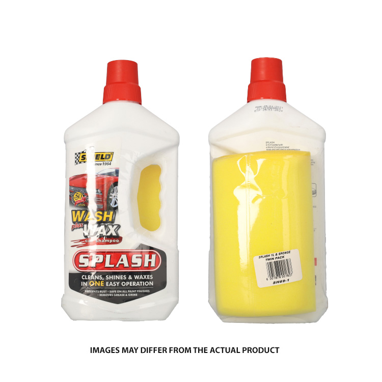 SHIELD 1L SHAMPOO / SPONGE